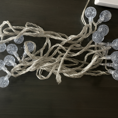 50 Bulb 24 Light Waterproof Waterfall Fairy