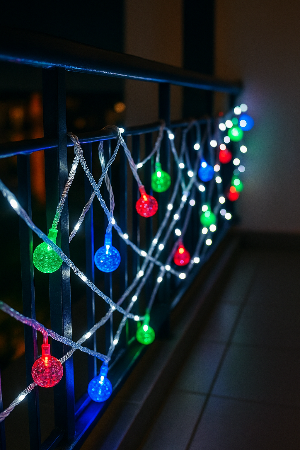 50 Bulb 24 Light Waterproof Waterfall Fairy