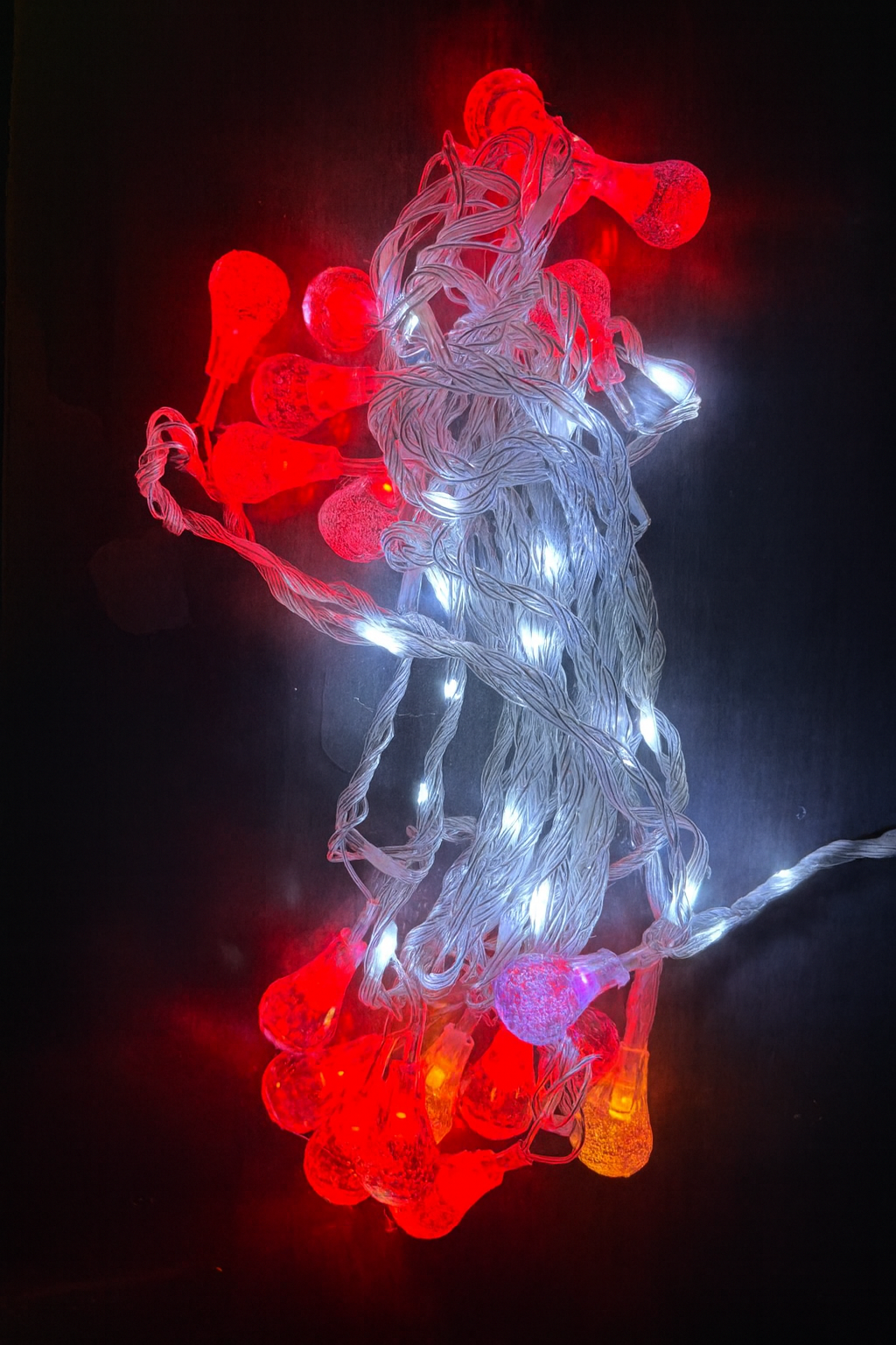 50 Bulb 24 Light Waterproof Waterfall Fairy