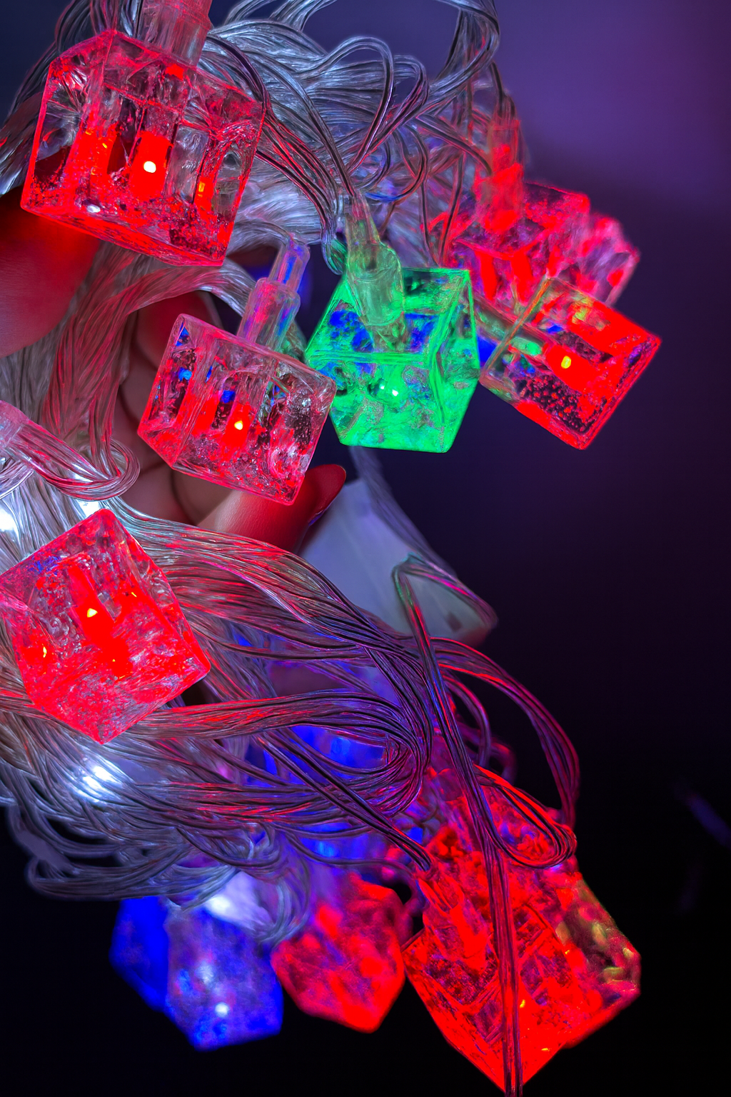 50 Bulb 24 Light Waterproof Waterfall Fairy