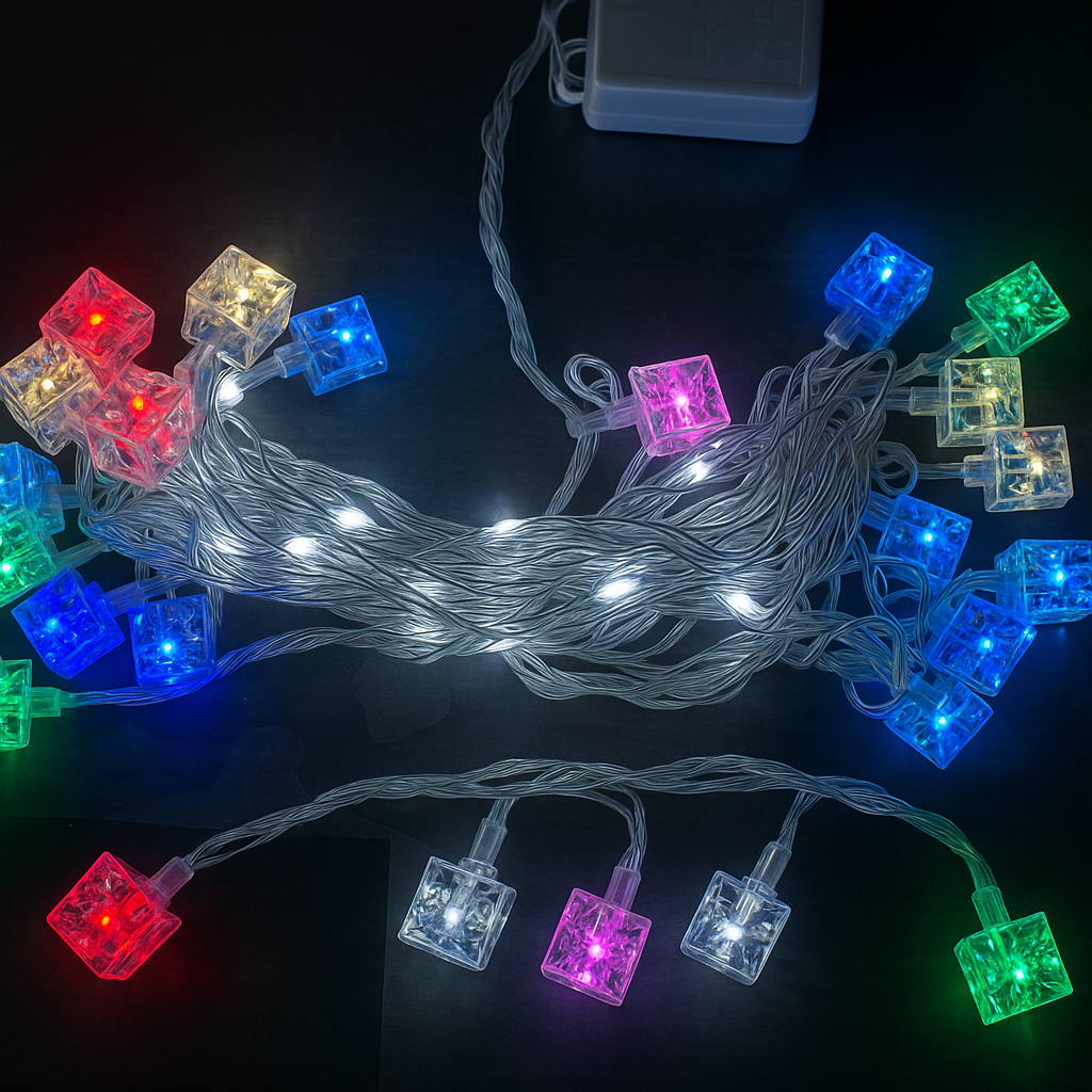 50 Bulb 24 Light Waterproof Waterfall Fairy