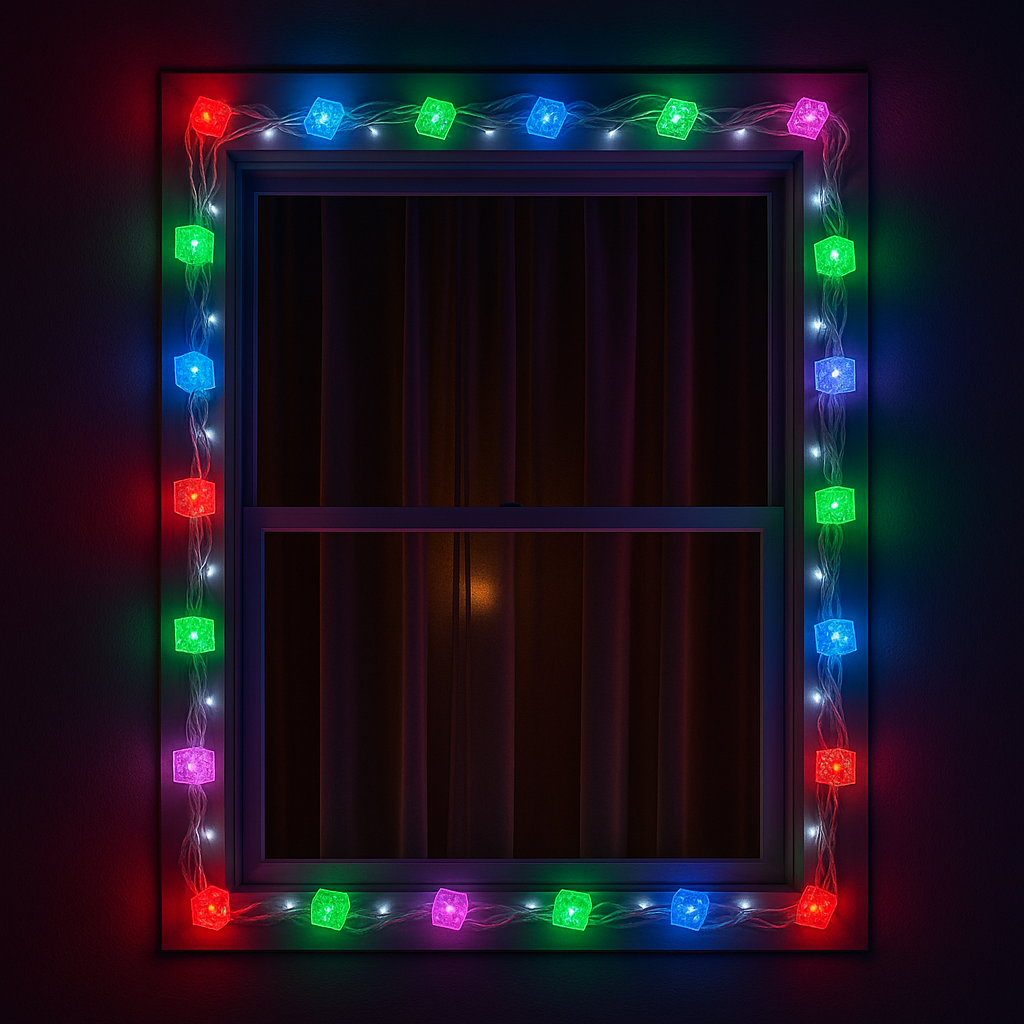 50 Bulb 24 Light Waterproof Waterfall Fairy