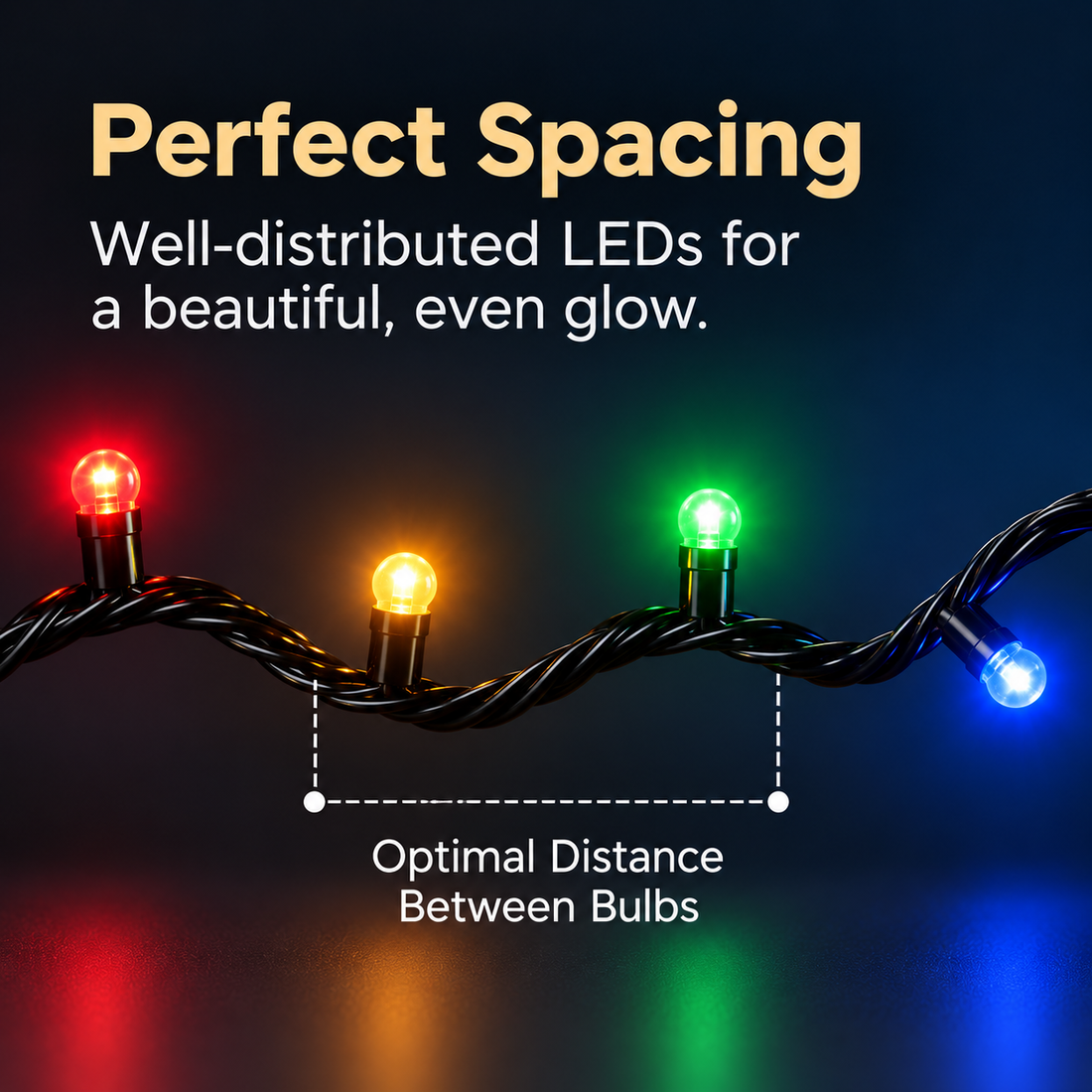 30M Multicolor Pixel LED String Light | Decorative Festival Fairy Lights for Home, Balcony, Wedding & Party Décor
