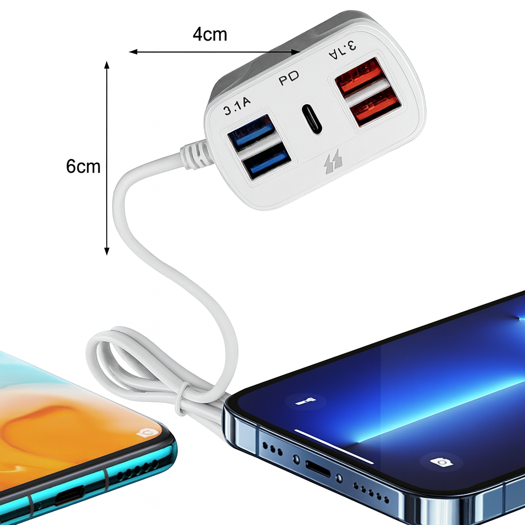ChargeMate 3 1A Quick Universal Power Charger