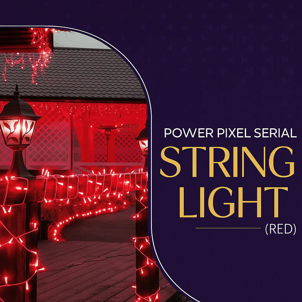12M 40 LED string lights