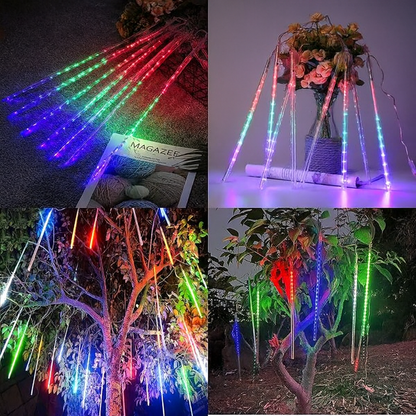 8 Multi Meteor Shower LED Lights