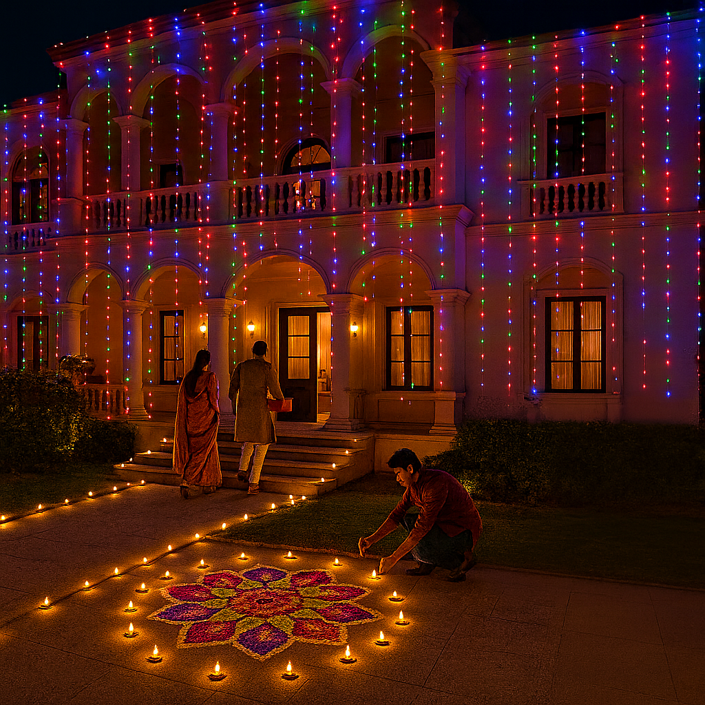 70m 240 LED 6-Color Decorative String Lights