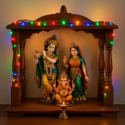 4m Multicolour LED String Lights