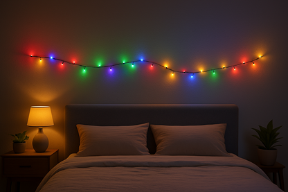 4m Multicolour LED String Lights
