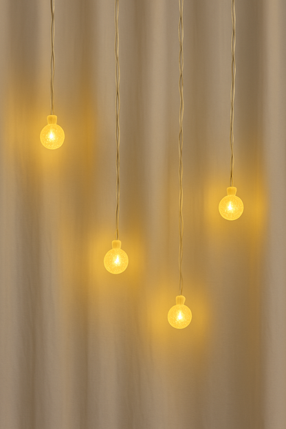 Small Golden Bulb LED String Lights