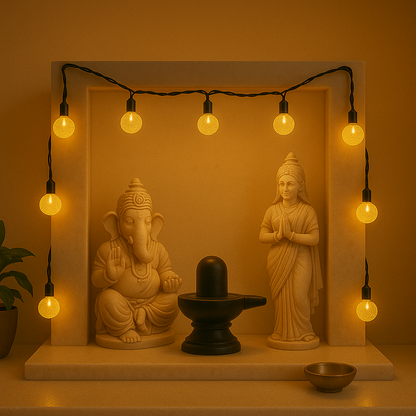 Small Golden Bulb LED String Lights