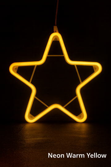 Neon Star LED – Warm White | RGB