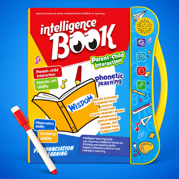 Interactive Preschool Learning Book