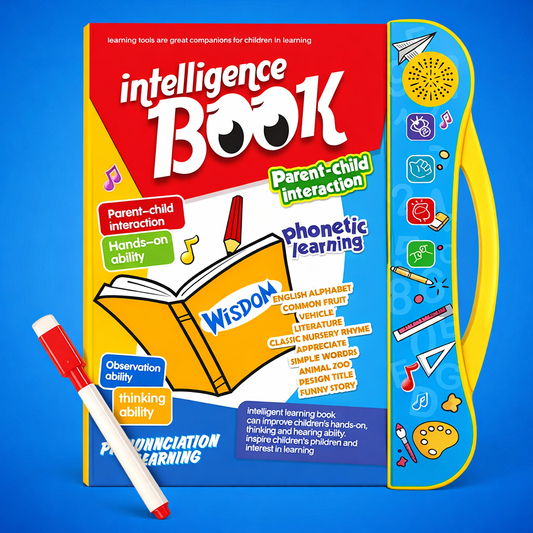 Interactive Preschool Learning Book