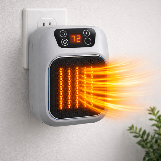 800W Plug-In Mini Personal Heater