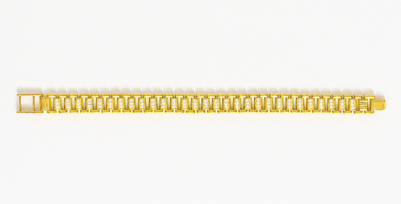 Alpha Bro Chain Rakhi – Heavy Gold Statement Piece