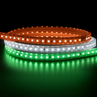 Indian Flag Tri Color Theme LED Rope