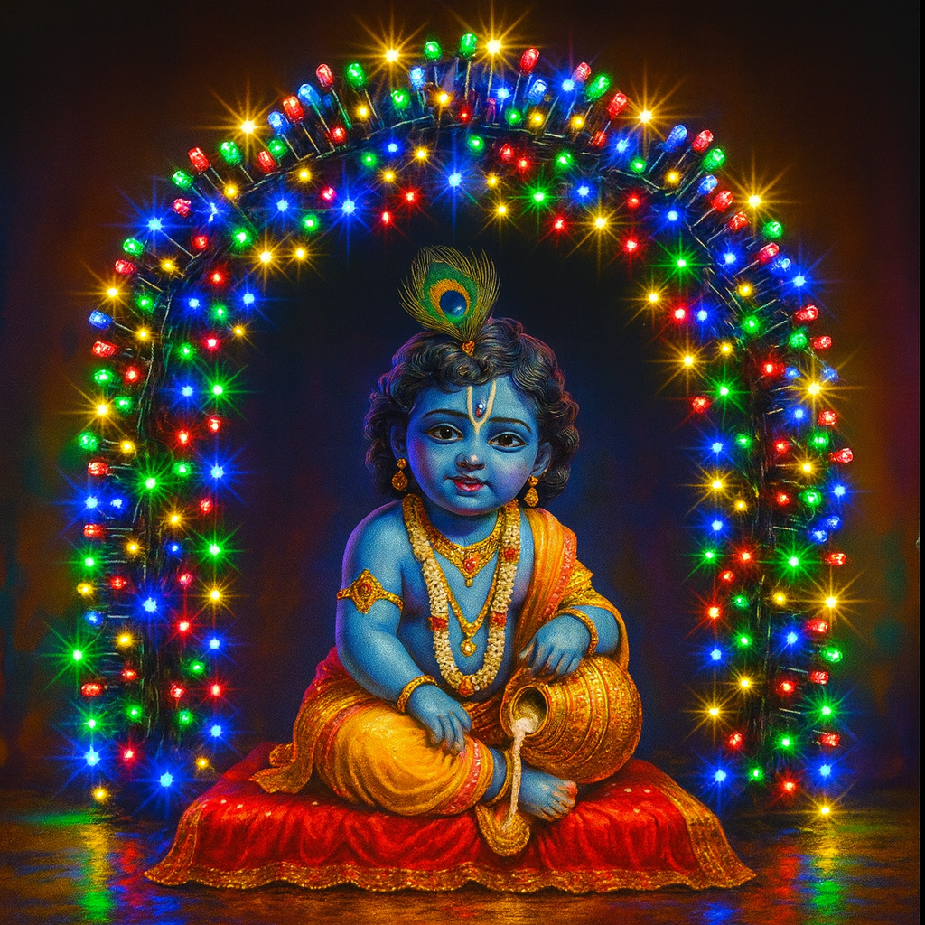 Cosmic Carnival – 138-Bulb Multicoloured Lights for Home & Festival Illumination