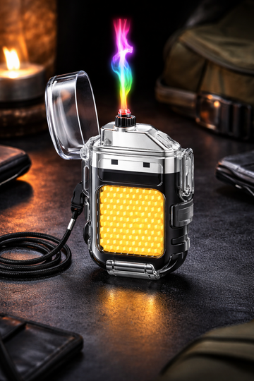 Premium Dual Arc Plasma Lighter – Type-C Rechargeable