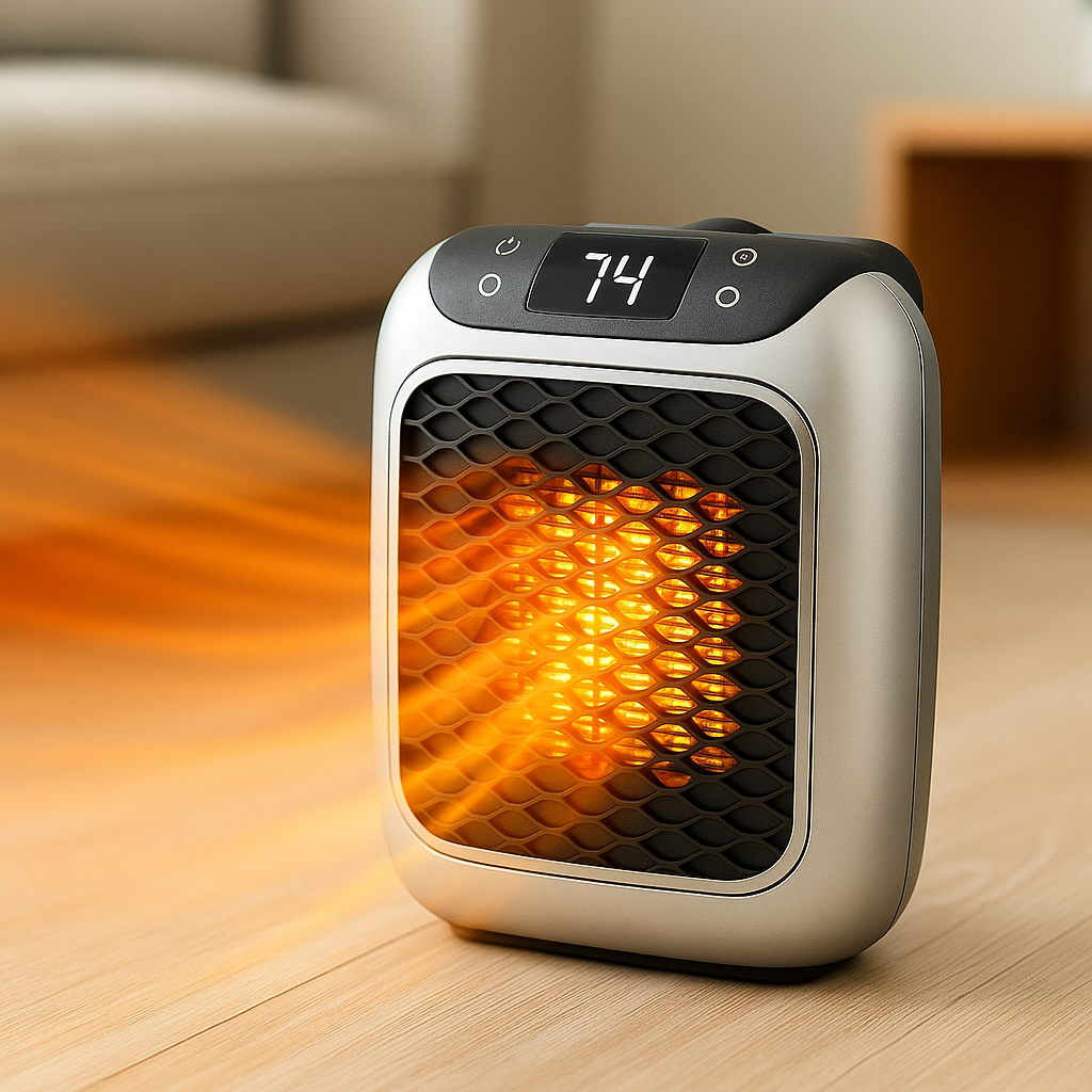 800W Plug-In Mini Personal Heater