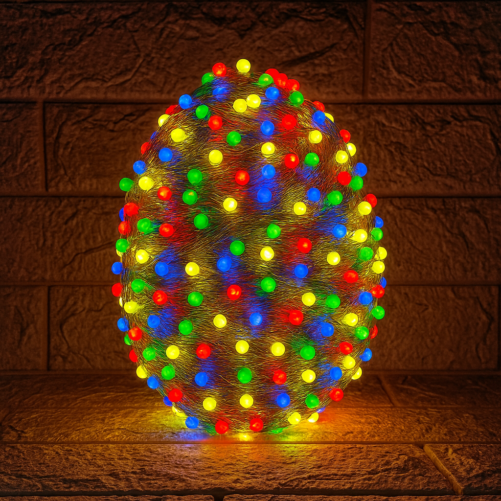 Gel Wire-Multi Fairy String Light 8mm Blub - 45M