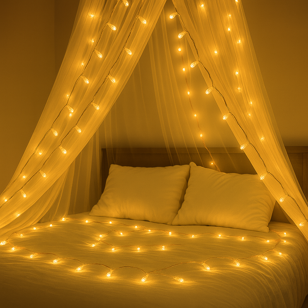 Made in India 40 LED Flash String  8 Meter