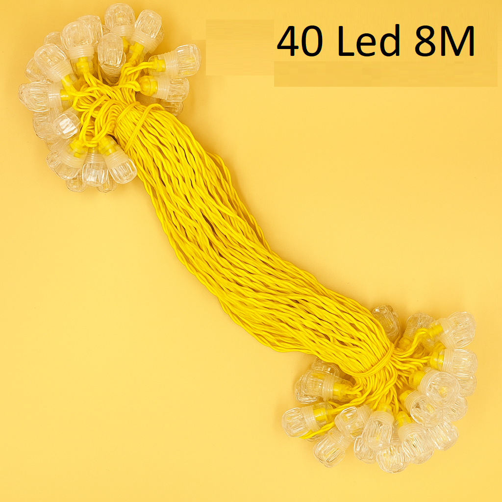 Made in India 40 LED Flash String  8 Meter