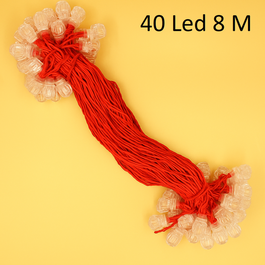 Made in India 40 LED Flash String  8 Meter