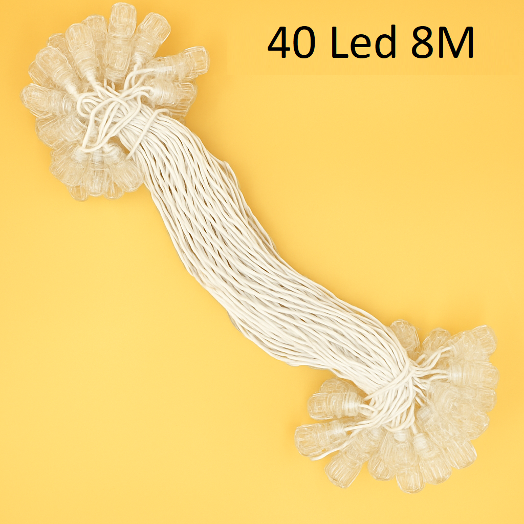 Made in India 40 LED Flash String  8 Meter