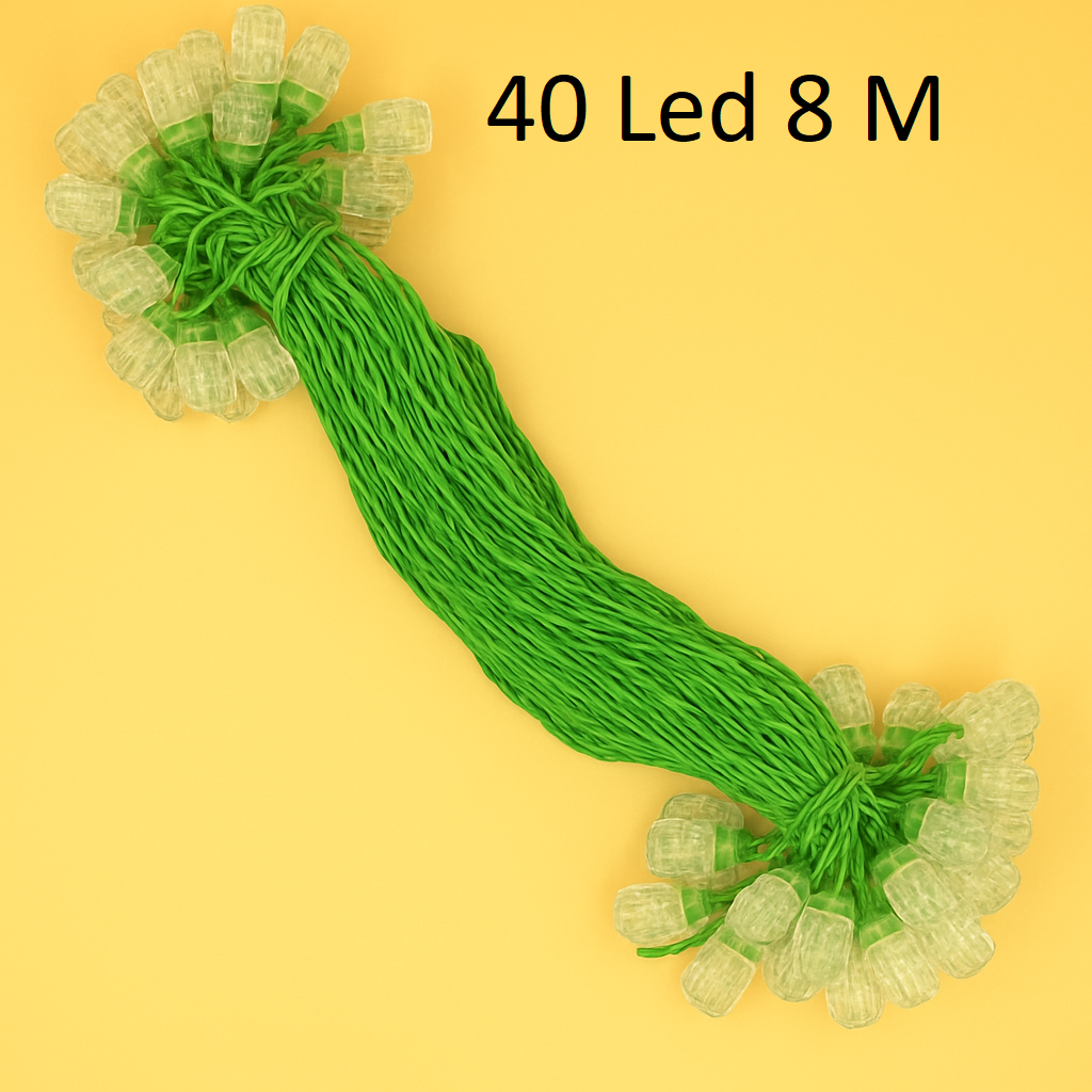Made in India 40 LED Flash String  8 Meter