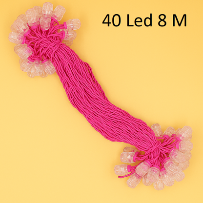 Made in India 40 LED Flash String  8 Meter