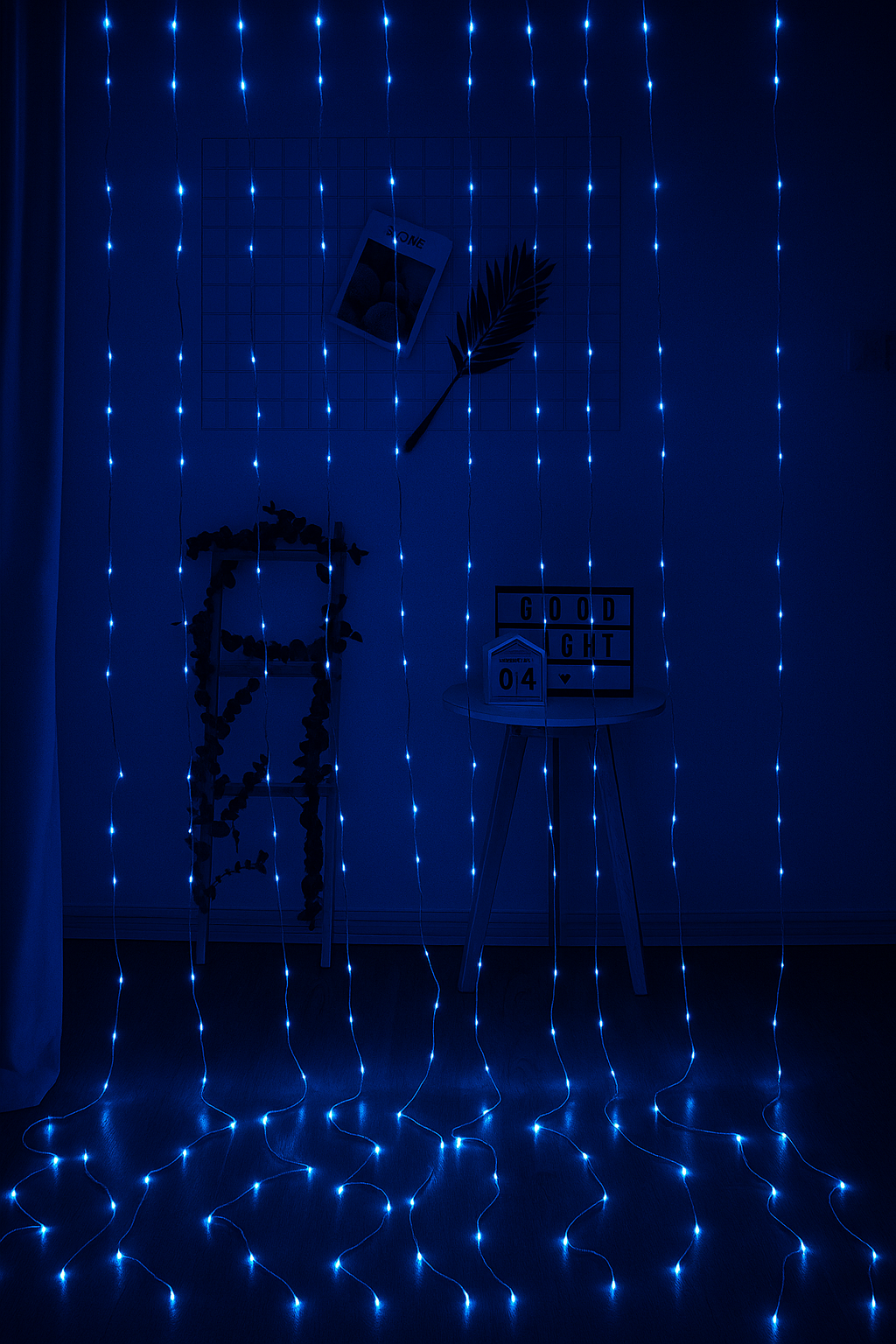 BlueCascade Waterfall Light