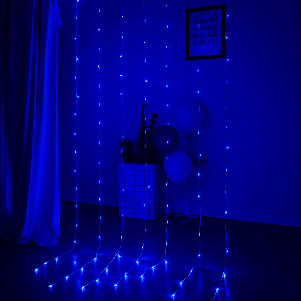 BlueCascade Waterfall Light