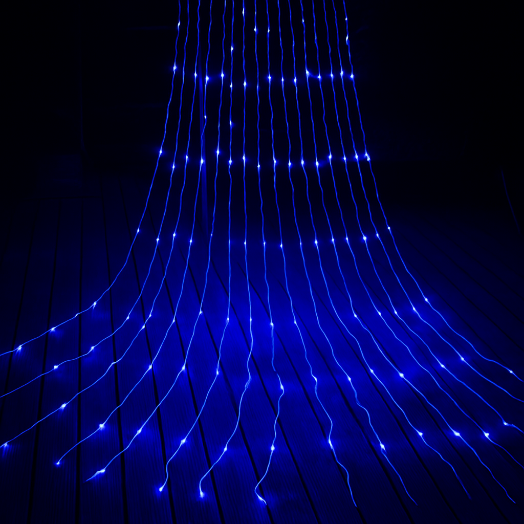 BlueCascade Waterfall Light