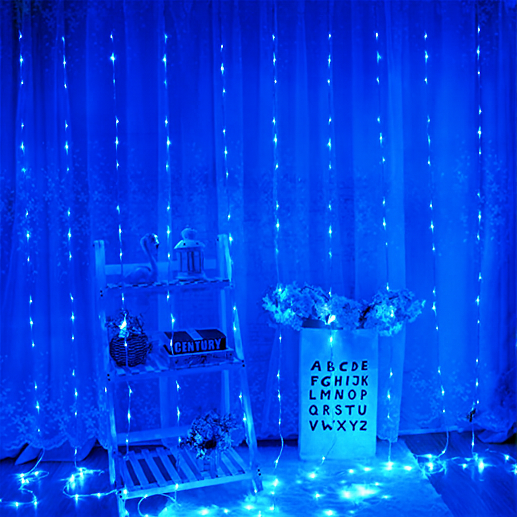 BlueCascade Waterfall Light