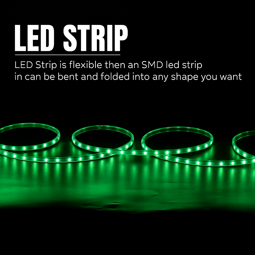9M Green Ambient Rope Light