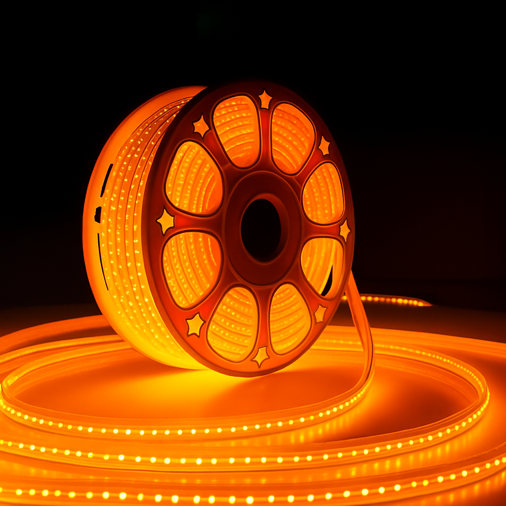 9M Amber Ambient Rope Light