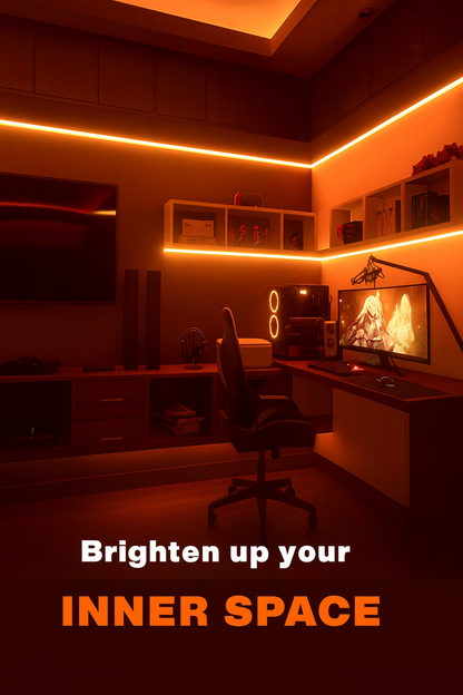 9M Amber Ambient Rope Light