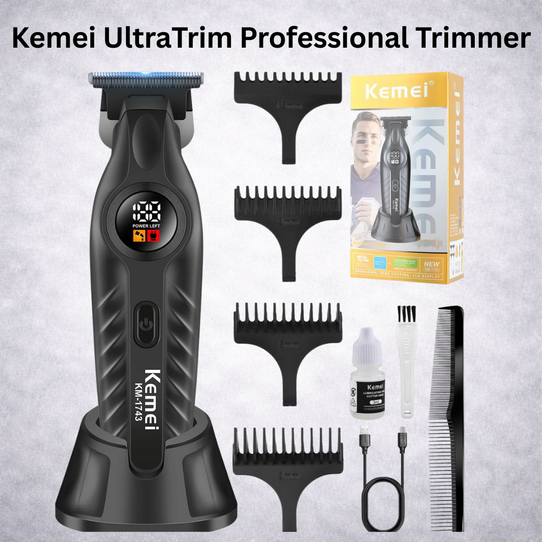 Kemei UltraTrim Professional Cordless Hair Beard Trimmer