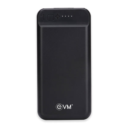 EVM Encharge Lithium_Polymer Power Bank 10000mAh with Micro USB Cable Compatible with All Kind of Smartphone and Other Devices (Black)
