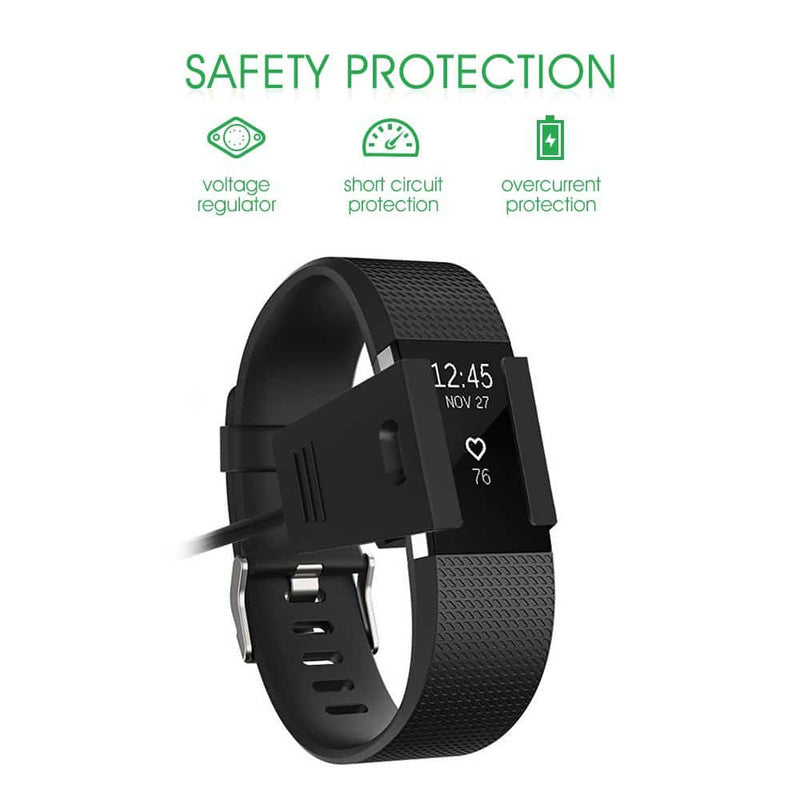 USB Clip Charger  for Fitbit Charge 2 / Charge 2 HR