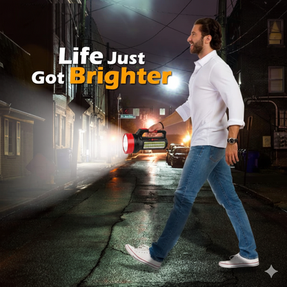 100W Tower Light — Dual-Sided (Top 100W LED + Bottom 24-SMD)