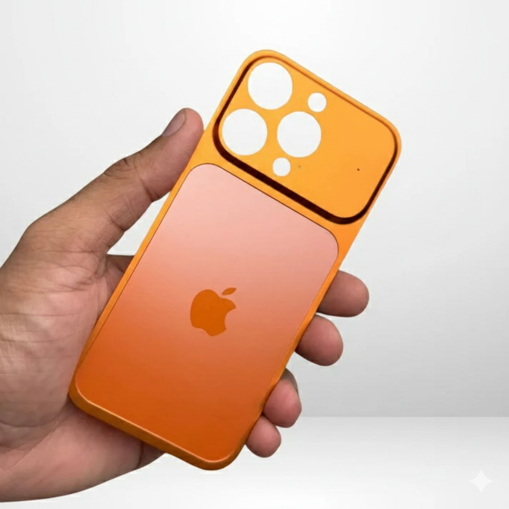 Converter Aluminum Back Plate | Skin Peel & Stick | Upgrade Kit for iPhone 13/14/15/16 Series