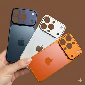 Converter Aluminum Back Plate | Skin Peel & Stick | Upgrade Kit for iPhone 13/14/15/16 Series