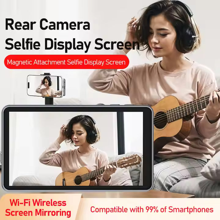 Vlog Selfie Monitor Screen For iPhone And Android