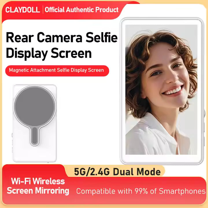 Vlog Selfie Monitor Screen For iPhone And Android