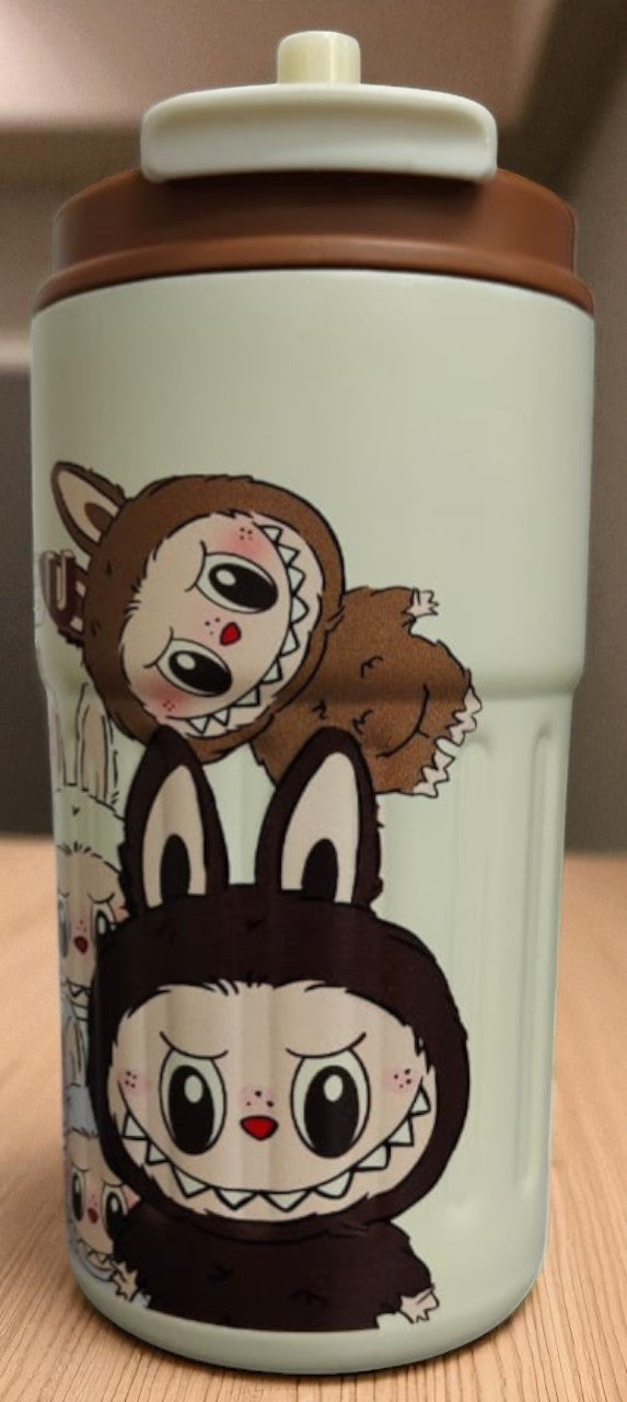 Labubu Style Kids Stainless Steel Insulated Water Bottle – 350ml