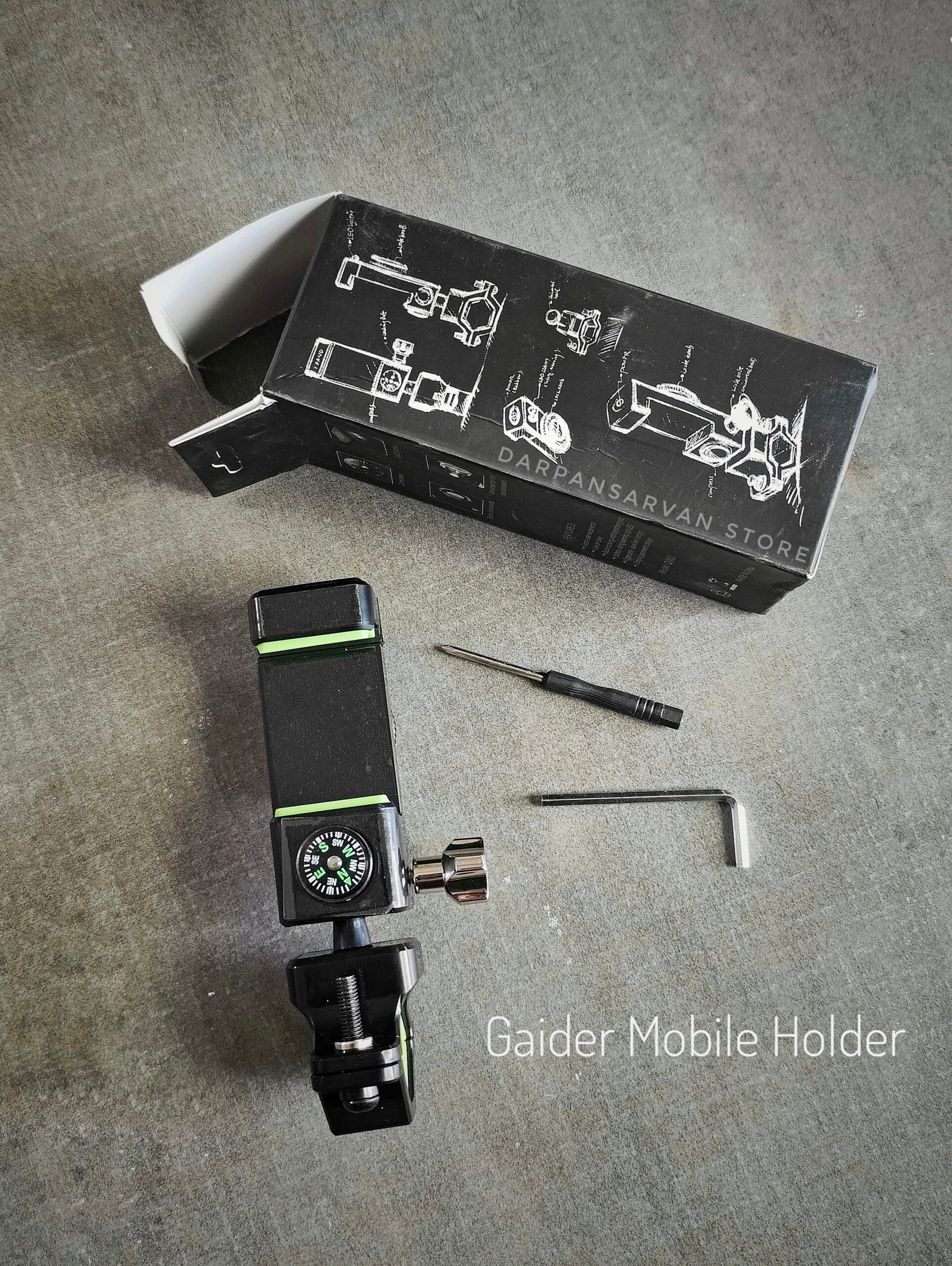 GRIP360 LED Bike Phone Holder 360 Rotation