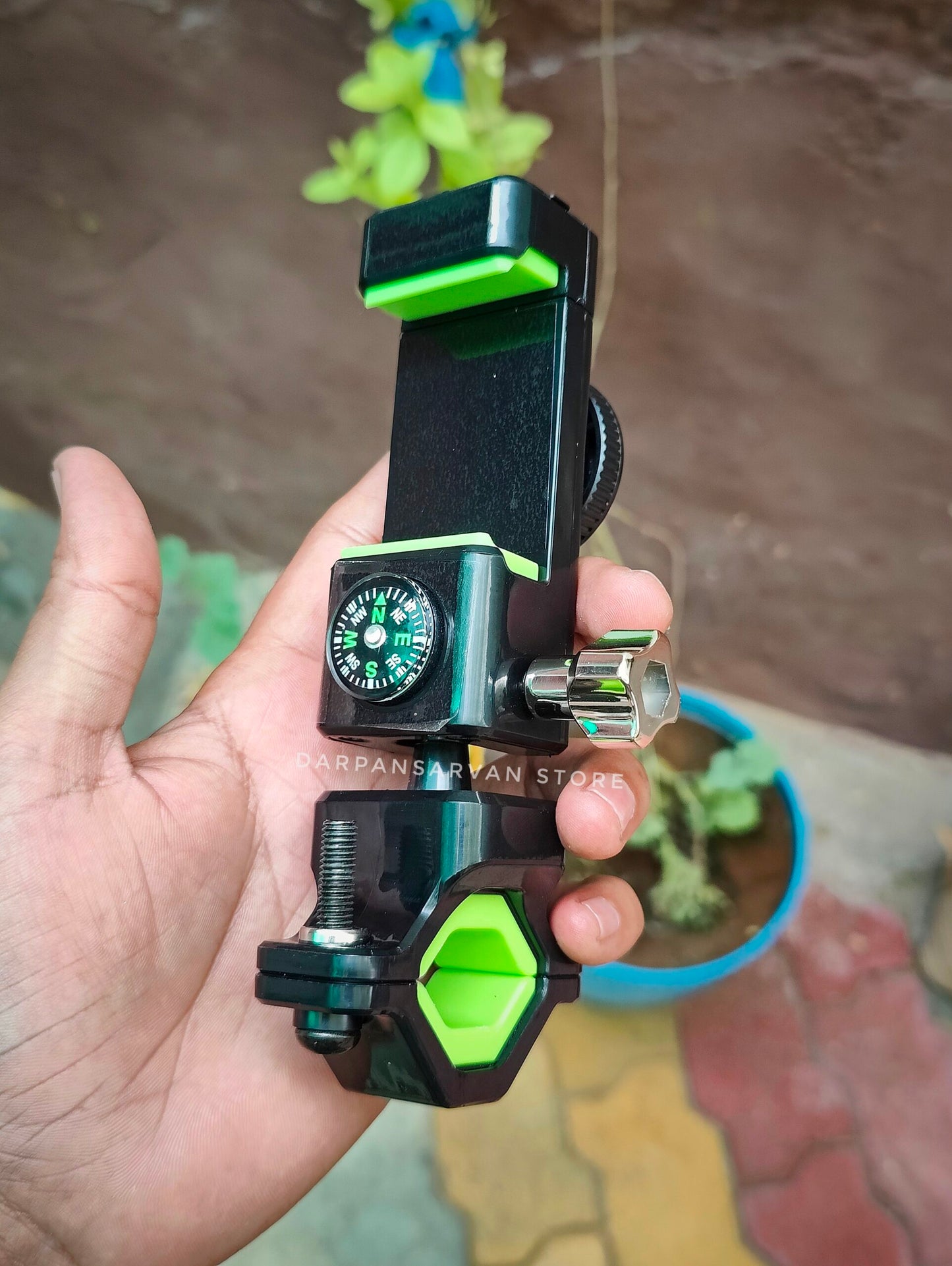 GRIP360 LED Bike Phone Holder 360 Rotation