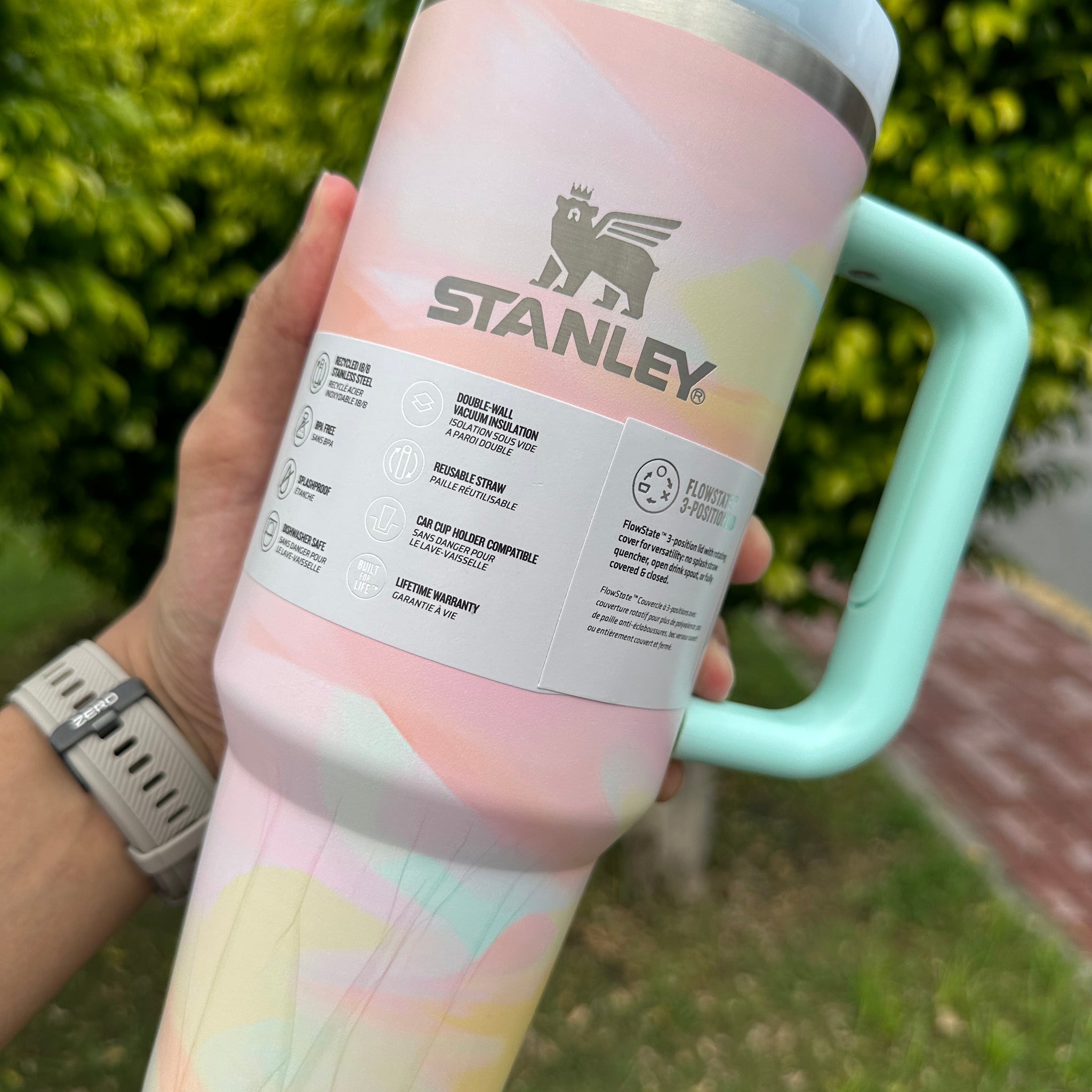 Insulated Stainless Steel Tumbler – Stanley Quencher H2.0 40oz  - 1.2L